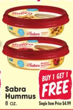 Jewel-Osco Sabra Hummus offer
