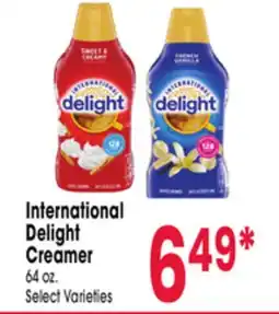 Jewel-Osco International Delight Creamer offer