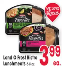 Jewel-Osco Land O Frost Bistro Lunchmeats offer