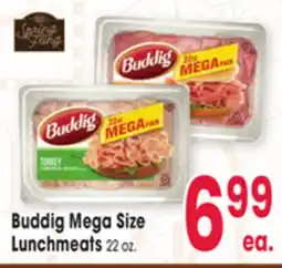 Jewel-Osco Buddig Mega Size Lunchmeats offer