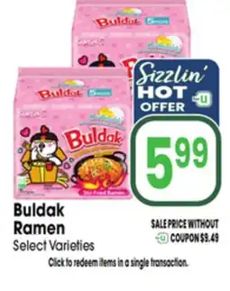 Jewel-Osco Buldak Ramen offer