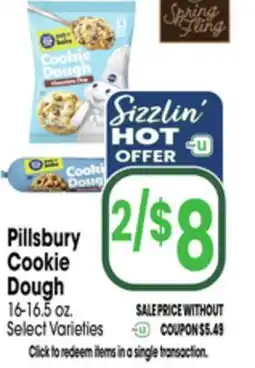 Jewel-Osco Pillsbury Cookie Dough offer