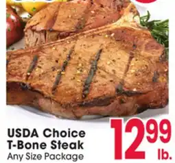 Jewel-Osco USDA Choice T-Bone Steak offer