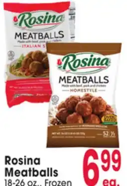 Jewel-Osco Rosina Meatballs offer