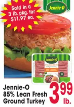 Jewel-Osco Jennie-O 85% Lean Fresh Ground Turkey offer