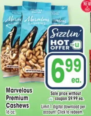 Jewel-Osco Marvelous Premium Cashews offer