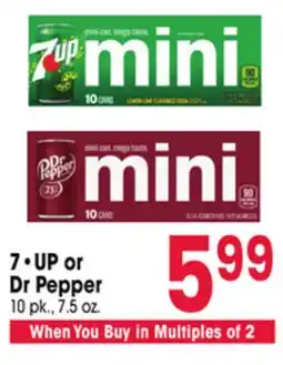 Jewel-Osco 7 • UP or Dr Pepper offer