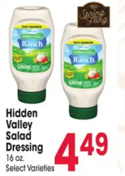 Jewel-Osco Hidden Valley Salad Dressing offer