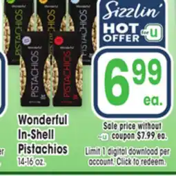 Jewel-Osco Wonderful In-Shell Pistachios offer