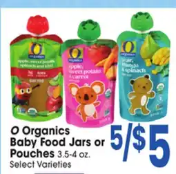 Jewel-Osco O Organics Baby Food Jars or Pouches offer