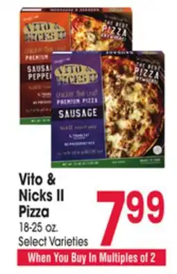 Jewel-Osco Vito & Nicks II Pizza offer