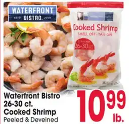 Jewel-Osco Waterfront Bistro 26-30 ct Cooked Shrimp offer