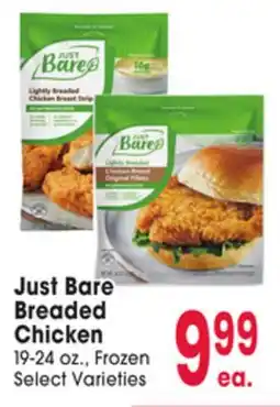 Jewel-Osco Just Bare Breaded Breaded Chicken offer