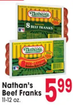 Jewel-Osco Nathan's Beef Franks offer