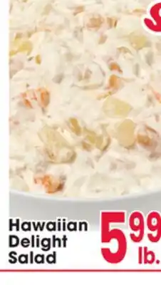 Jewel-Osco Hawaiian Delight Salad offer
