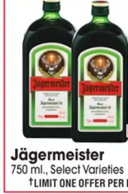 Jewel-Osco Jägermeister offer