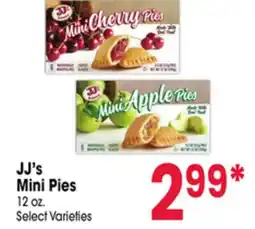 Jewel-Osco JJ's Mini Pies offer