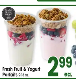 Jewel-Osco Fresh Fruit & Yogurt Parfaits offer