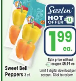 Jewel-Osco Sweet Bell Peppers offer
