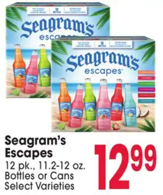 Jewel-Osco Seagram's Escapes offer