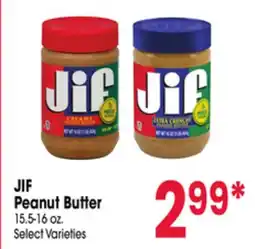 Jewel-Osco JIF Peanut Butter offer