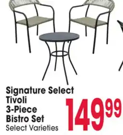 Jewel-Osco Signature Select Tivoli 3-Piece Bistro Set offer