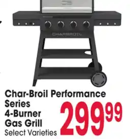 Jewel-Osco Char-Broil Performance Series 4-Burner Gas Grill offer
