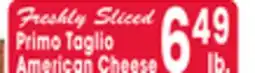 Jewel-Osco Primo Taglio American Cheese offer