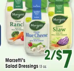 Jewel-Osco Marzetti's Salad Dressings offer