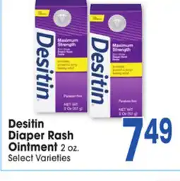Jewel-Osco Desitin Diaper Rash Ointment offer