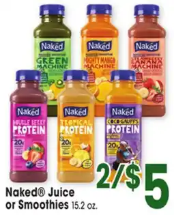 Jewel-Osco Naked Juice or Smoothies offer