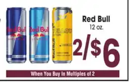 Jewel-Osco Red Bull offer