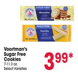 Jewel-Osco Voortman's Sugar Free Cookies offer