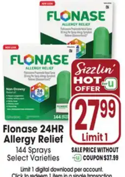 Jewel-Osco Flonase 24HR Allergy Relief offer