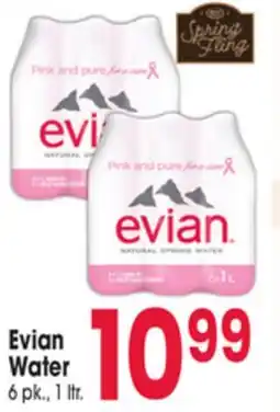 Jewel-Osco Evian Water offer