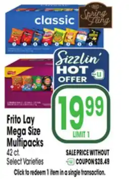 Jewel-Osco Frito Lay Mega Size Multipacks offer