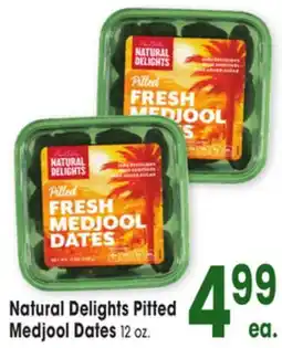 Jewel-Osco Natural Delights Pitted Medjool Dates offer