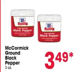 Jewel-Osco McCormick Ground Black Pepper offer