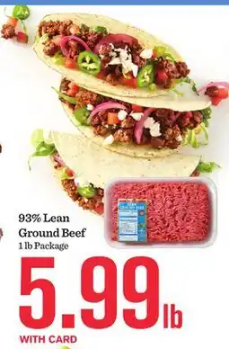 Mariano's 93% Lean Ground Beef offer