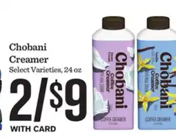 Mariano's Chobani Creamer offer
