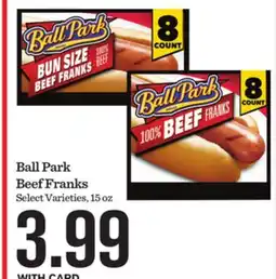 Mariano's Ball Park Beef Franks offer