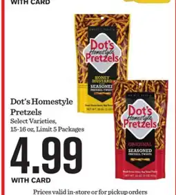 Mariano's Dot's Homestyle Pretzels offer