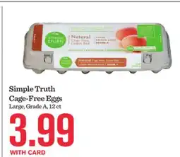Mariano's Simple Truth Cage-Free Eggs offer