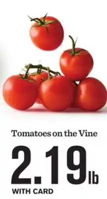 Mariano's Tomatoes on the Vine offer