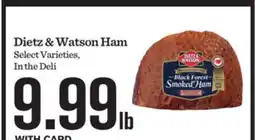Mariano's Dietz & Watson Ham offer