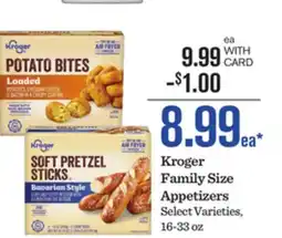 Mariano's Kroger Family Size Appetizers offer