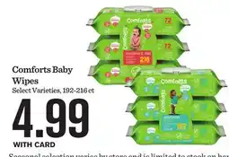 Mariano's Comforts Baby Wipes offer