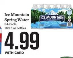 Mariano's Ice Mountain Spring Water offer