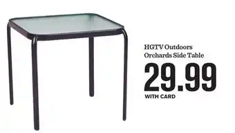 Mariano's HGTV Outdoors Orchards Side Table offer