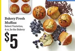 Mariano's Bakery Fresh Muffins offer